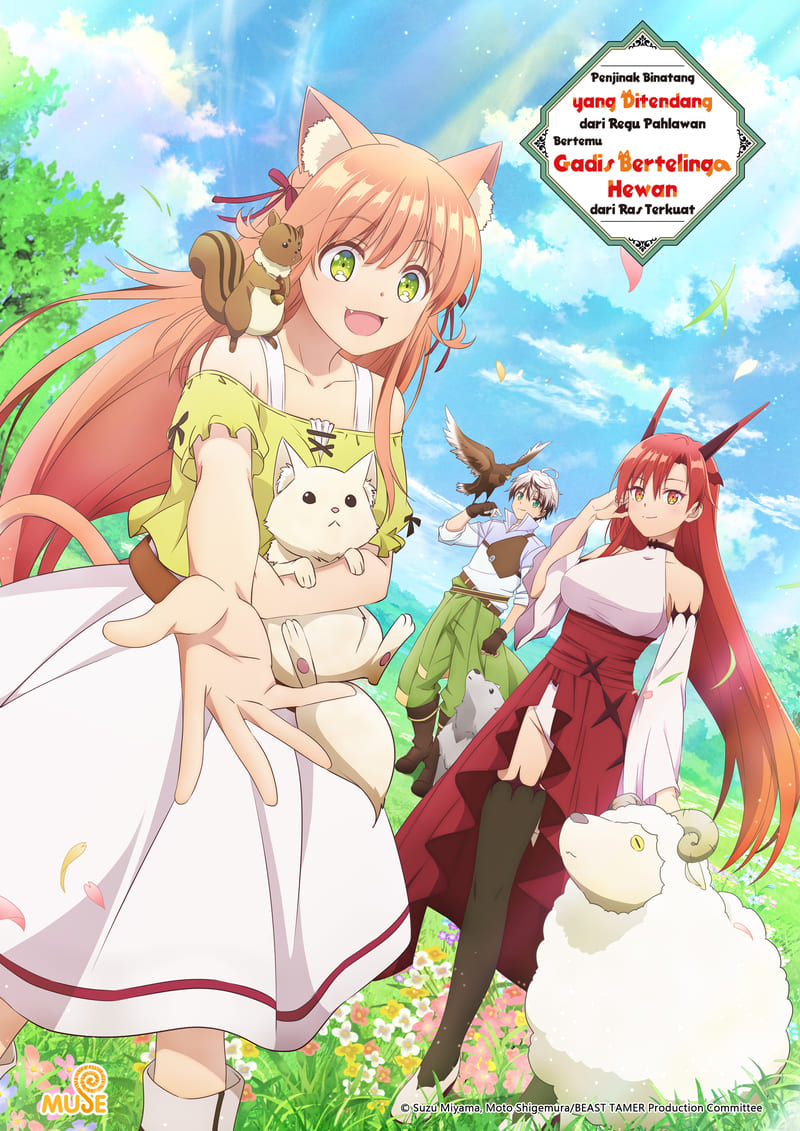 Penjinak Binatang yang Ditendang dari Regu Pahlawan Bertemu Gadis Bertelinga Hewan dari Ras Terkuat PV1